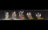 fünf Minifiguren