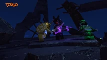 Garmadon kämpft abermals gegen Lloyd und Wu.
