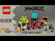 Ein Marktplatz mit tollen Minifiguren- LEGO® Ninjago 71708 Gamer´s Market I Review