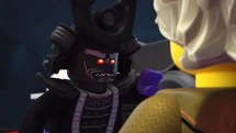 Garmadon "erklärt" seinem Sohn die Oni-Form.