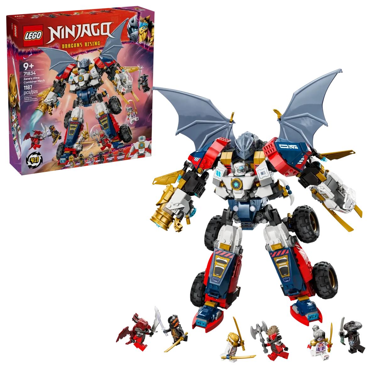 71834 Zanes Ultra-Kombi-Mech | Lego Ninjago Wiki | Fandom