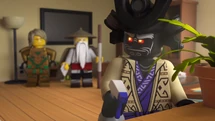 Garmadon gießt Christofarn.