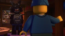 Garmadon versucht, die Gefühle der Ninja zu verstehen.