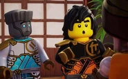 Cole und Zane sprechen mit Bonzle.