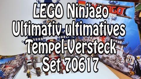 Test LEGO Ultimativ ultimatives Tempel-Versteck (Ninjago Movie Set 70617 Review deutsch)