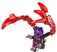 Wolfsjäger in verzauberter Form mit Flügeln