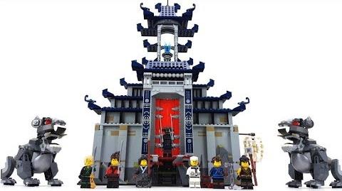 The LEGO Ninjago Movie Set 70617 - Ultimativ ultimatives Tempel-Versteck Unboxing & Review deutsch