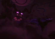 Omega erschafft eine Zerstörungswolke