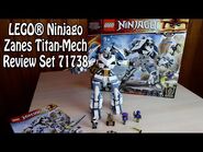Review LEGO Zanes Titan-Mech (Ninjago Set 71738)
