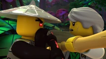 Wu und Garmadon stehen sich erneut gegenüber.
