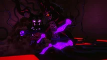 Garmadon kämpft gegen Omega.