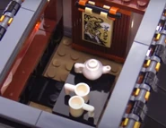 Blick in die Teestube