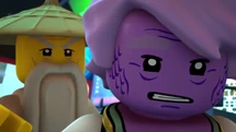 Wu ist wütend auf Garmadon.