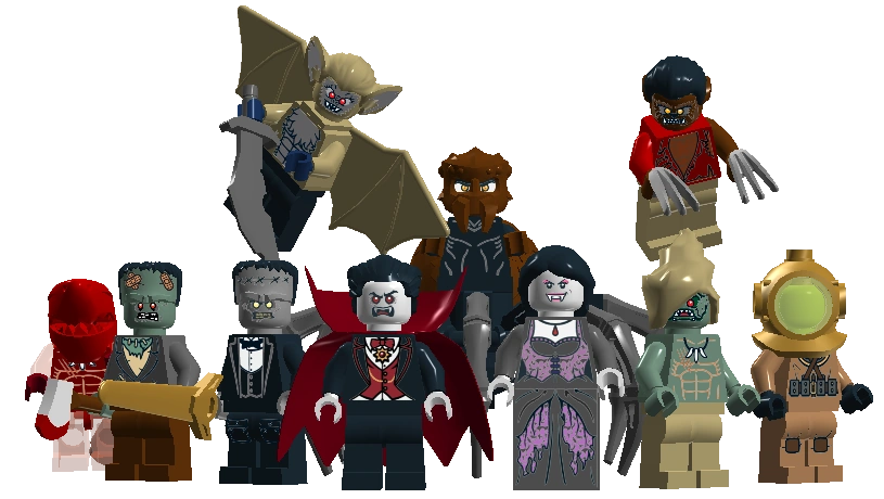 The Monster Team | LEGO Star Man Custom Theme Wiki | Fandom