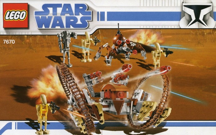 7670 Hailfire Droid & Spider Droid | LEGO Star Wars Central Wiki