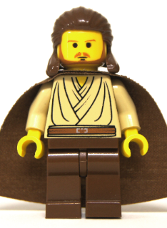 LEGO Star Wars The Phantom Menace Minifig Qui-gon Jinn From MTT 75058 for sale online