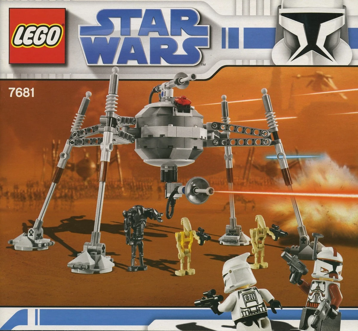 あ様 7681 Separatist Spider Droid | LEGO Star Wars Central Wiki | Fandom