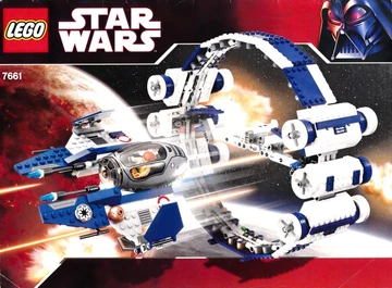 7661 Jedi Starfighter with Hyperdrive Booster Ring | LEGO