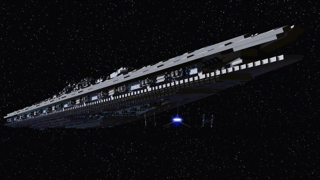 skywalker saga tie fighter