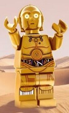 C3po star wars lego sales