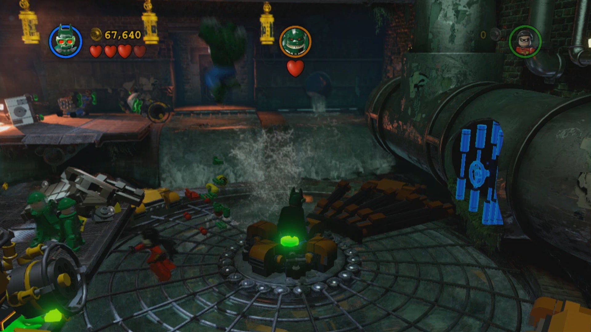Lego batman 3 pursuers in the sewers adam west sale