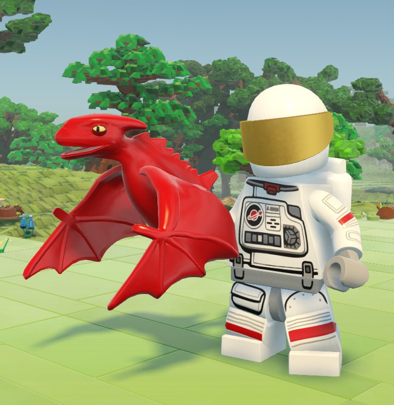 lego worlds dragon