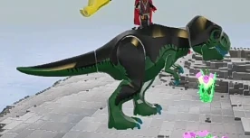 lego worlds where to find dinosaurs