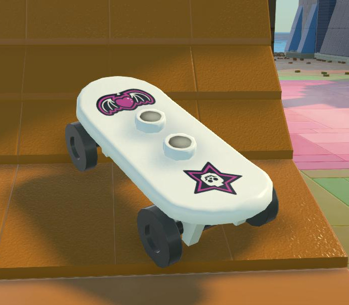 Skater Girl's Skateboard, Lego Worlds Wiki