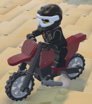 Lego dirt bike helmet discount