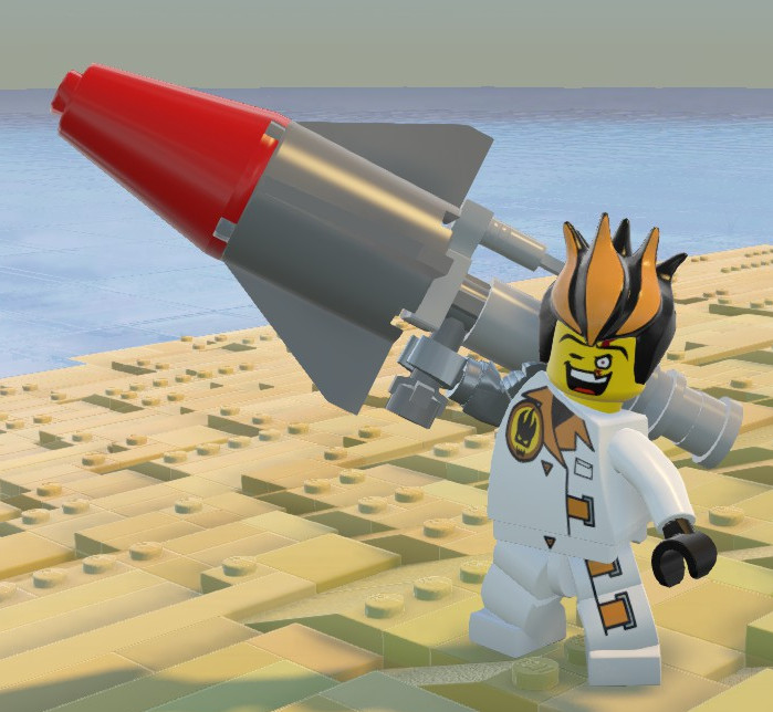 Pogo stick spring Kænguru peregrination Megazooka | Lego Worlds Wiki | Fandom