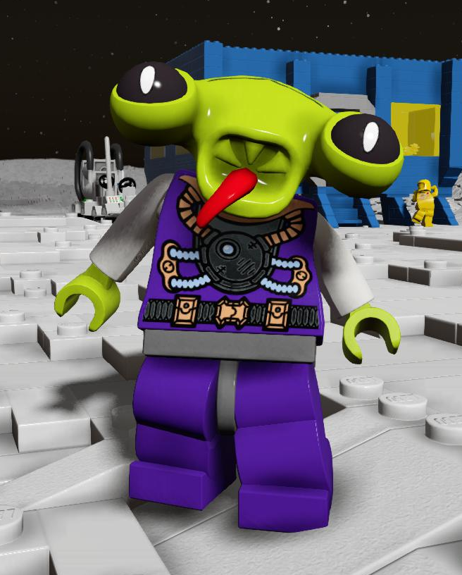 Person med ansvar for sportsspil Spekulerer eksil Space Alien | Lego Worlds Wiki | Fandom