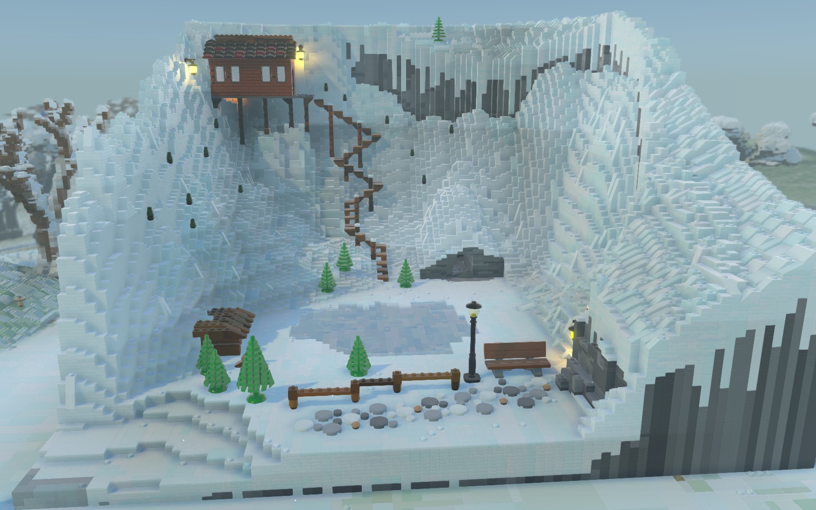 lego worlds winter wonderland lego worlds winter wonderland