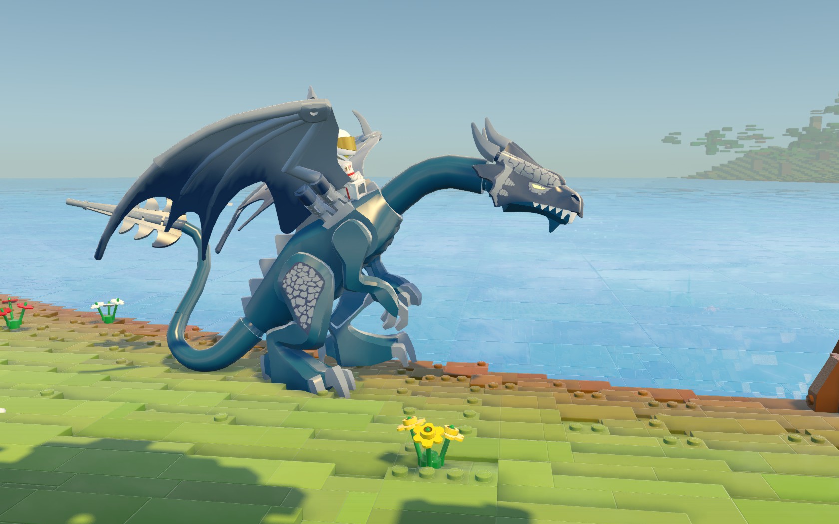 how to unlock dragons in lego worlds