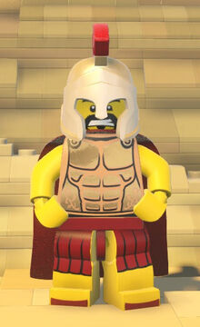 Lego spartan warrior top