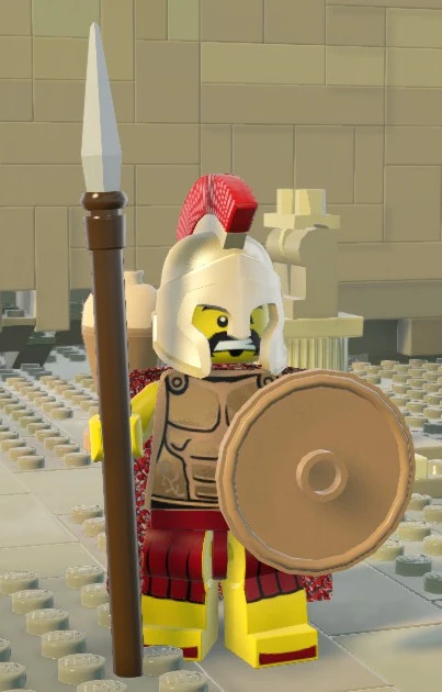 Spartan Spear & Shield | Lego Worlds Wiki | Fandom