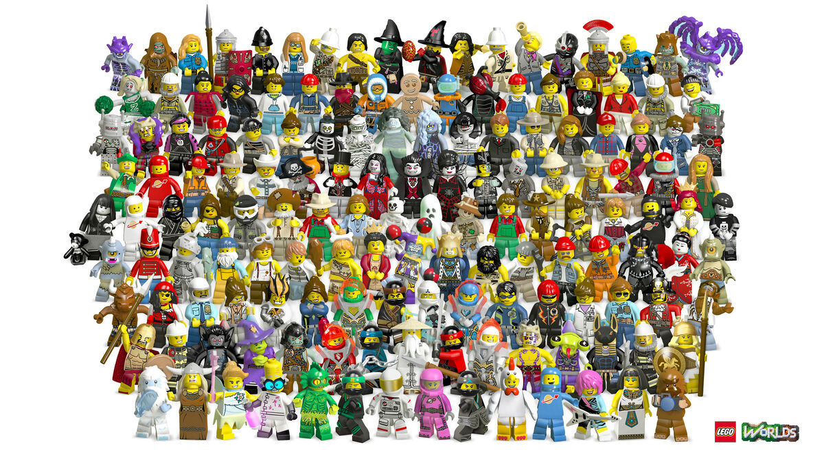 The lego world on sale