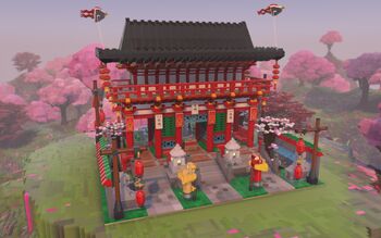 Japanese Dojo/Temple  Japanese dojo, Lego worlds, Lego architecture
