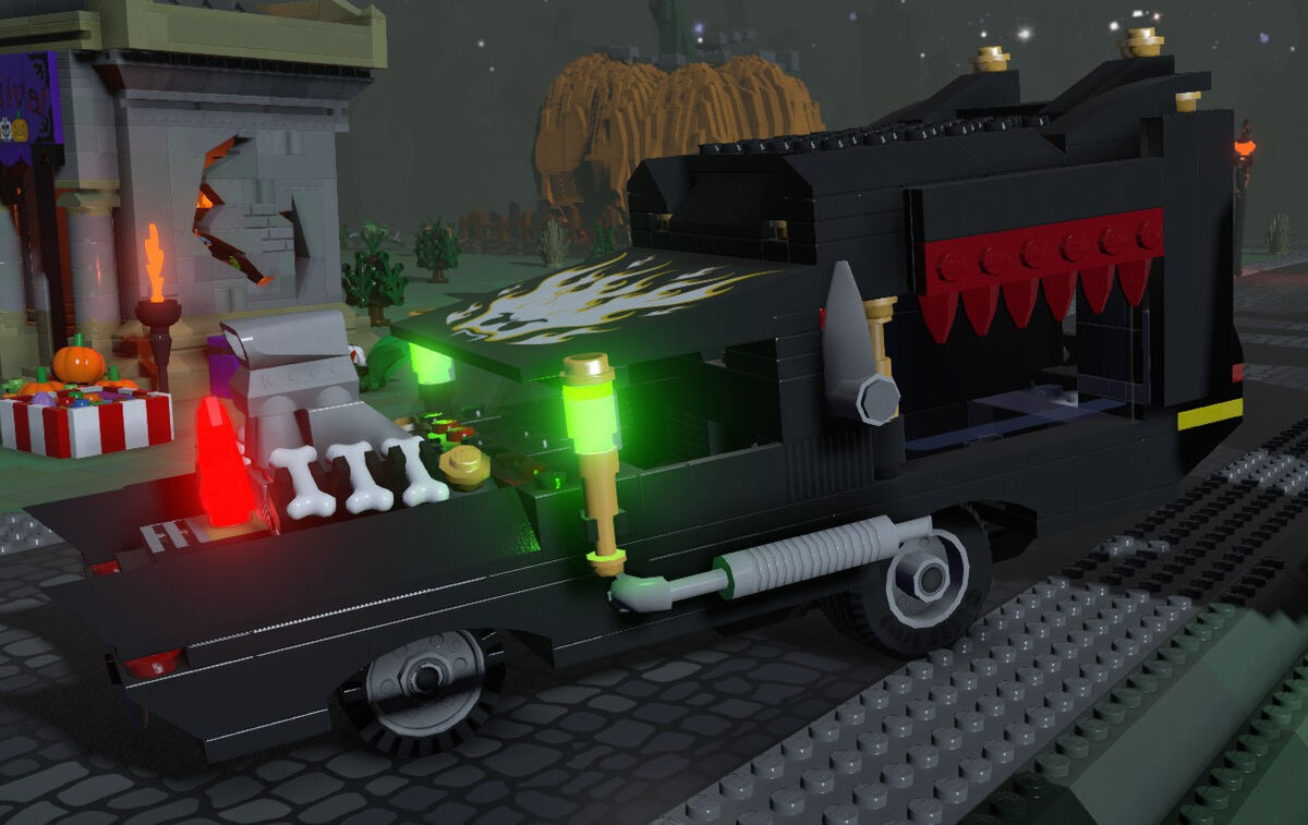 Vampyre Hearse Lego Worlds Wiki Fandom