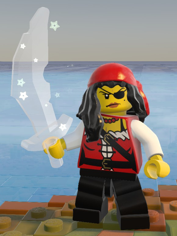 lego worlds black katana
