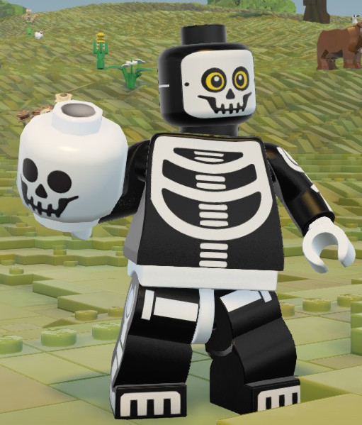 Skeleton Head Lego Worlds Wiki Fandom