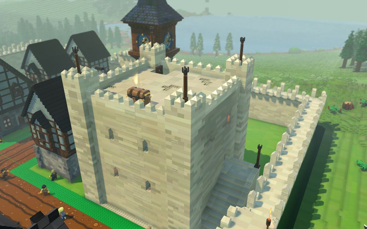 Medieval Town Lego Worlds Wiki Fandom
