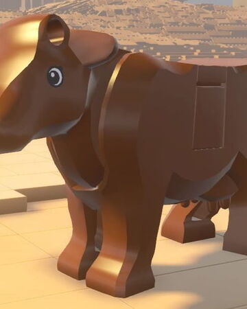 lego brown cow
