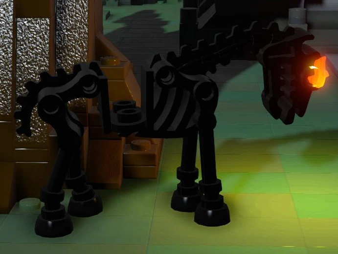 lego skeleton horse