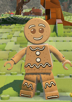 Gingerbread man lego 2025