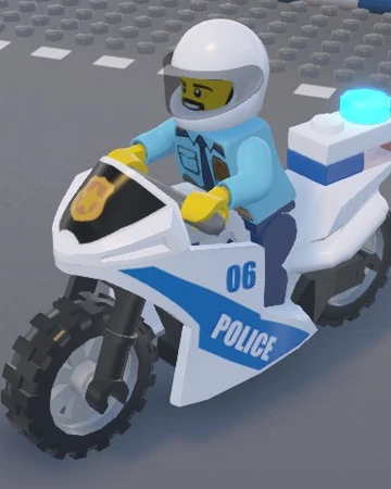 lego police motorcycle