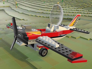 Lego city stunt plane top
