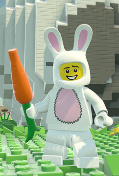 Lego bunny suit guy sales