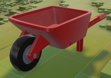 Lego wheelbarrow hot sale