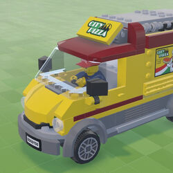 Lego pizza truck 2025 instructions