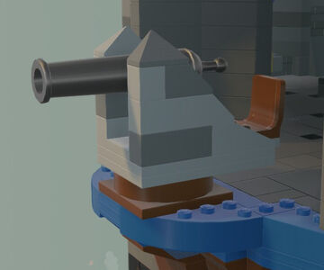 Lego cannon sale base